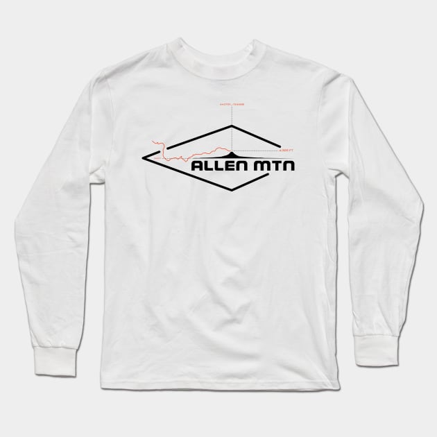 Allen Mountian Long Sleeve T-Shirt by beckhorn